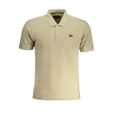 La Martina Beige Cotton Polo Shirt -   -  La Martina.